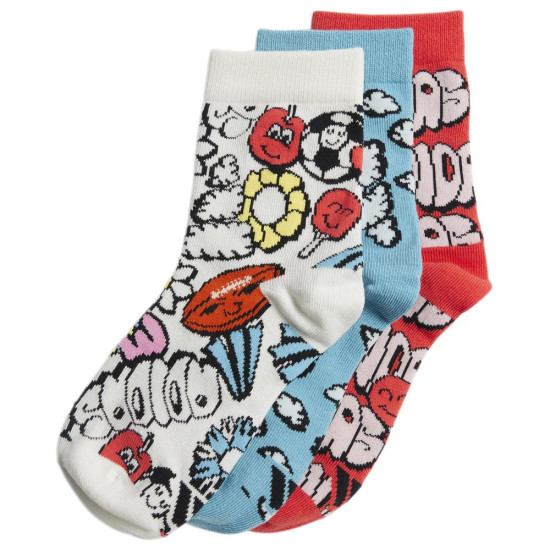 Adidas Παιδικές κάλτσες Fun Socks 3 pairs Adidas Παιδικές κάλτσες Fun Socks 3 pairs